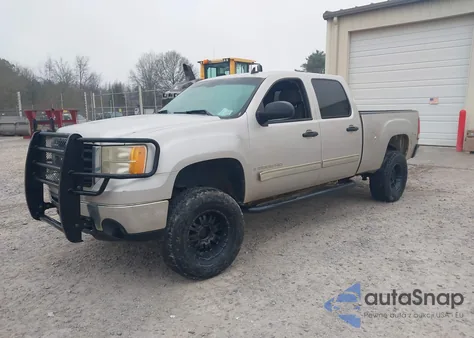 2008 GMC Sierra 2500Hd Sle2 from USA, damaged, VIN 1GTHK23K98F124542